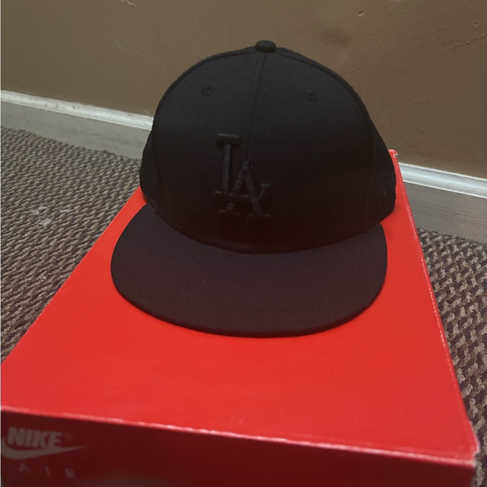 New Era Black LA Cap